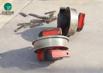 Dia 100-10000mm Customized Transfer Cart Single Rim Railway Cast Steel Rail