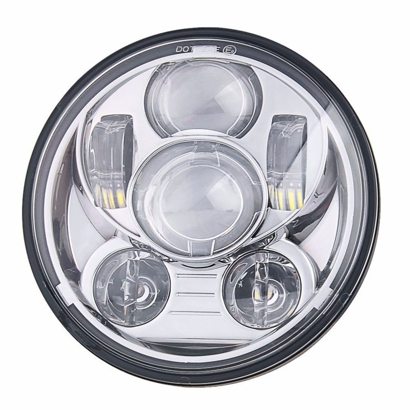 Super Bright 40 Watt 7 Inch Car LED Headlights For Motorcycle 50000hours Life Time