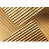Buy cheap 290GSM 93% Polyester Pleat Gold Velvet Upholstery Fabric For Lady'S Skirt Golden from wholesalers