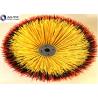 Buy cheap Dust Door Street Sweeper Replacement Brushes , Large Sweeping Brush Blue Yellow from wholesalers