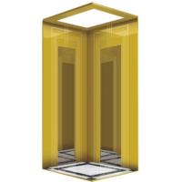 Buy cheap 4 Persons 320KG Personal Home Elevators / Glass Type Luxury Villa Lift 0.4m/s product