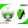 Buy cheap OLED Screen Cordless Cap Lamp , 13000Lux Led Mining Headlamp 6.2Ah Battery IP 68 from wholesalers