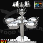 Octopus Buffet Carving Station , Lamb Carving Station Dual Electric Heating