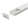Buy cheap Step Recessed Floor Mount LED Strip Profile Aluminum Channel from wholesalers