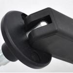 Plastic Free Hanging Push Lock Door Handle Zinc Alloy Carbon Steel