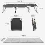 Oxford Folding Steel Camp Emergency Beds Cot olding Bed, Camping Cot Bed