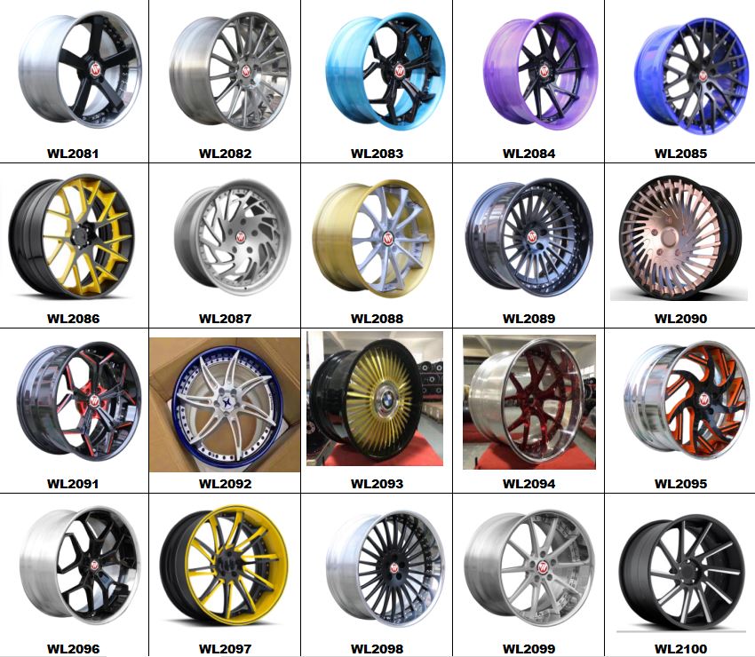 Customized Step Lip Forged Alloy Wheel 19 Inch For A5 A7 A8 GLE S65 C63