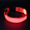 Buy cheap C906 Wholesale Fashion Colorful Customized Logo Flashing Rechargeable LED Dog Collar For Safety Night Walk from wholesalers