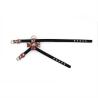 Buy cheap No Pull Leather Adult Dog Walking Training Harness With Bow Floral Design from wholesalers