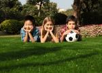 Healthy Stable Outdoor Artificial Grass Carpet , Fake Grass Outdoor Rug