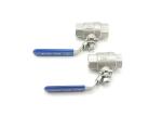 Hydraulic Bsp Thread Water Ball Valve 1/2" 304 316 Stainless Steel Material