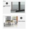 Buy cheap Glass Open Space Office Workstation Options for Customizable Office Furniture from wholesalers