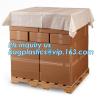 Buy cheap Gusset Pallet Covers-Box Liner, Wrapping Top Pallet Cover, Airport Luggage Cover, Pallet Cap Sheets, Pallet Bags from wholesalers