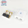 Buy cheap PC Material UTP Surface Mount Box Double Port CAT6 from wholesalers