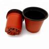 Buy cheap PP Sun Hemp 15cm Width Plastic Flower Pots 12 Drainage Holes from wholesalers