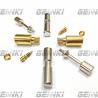 Buy cheap Round Cnc Aluminum Milling Parts Brass H59 H62 Quick Coupling Connector from wholesalers