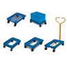Buy cheap PD Series Strong ABS Construction Plastic Container Dolly Capacity 250kg from wholesalers