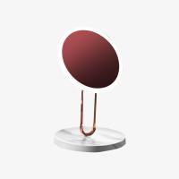 Buy cheap 3 Color Temp 6000mAh 6500K Magnifying Makeup Mirror 840 Lux product