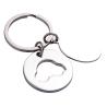 Buy cheap Custom Logo Zinc Alloy Keychain Holder With Individual Polybag Packaging from wholesalers