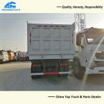 10 Wheel 30 Tons SINOTRUK HOWO 6x4 Heavy Duty Dump Truck For Ghana