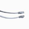 Buy cheap Gray Cat5e Network Communication Cable 8P/8C G/F*2 Crystal Head 1000mm 087 from wholesalers