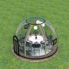 Buy cheap Camping Home One room one bathroom transparent star empty room Windproof rain outdoor camping tent restaurant dessert house from wholesalers