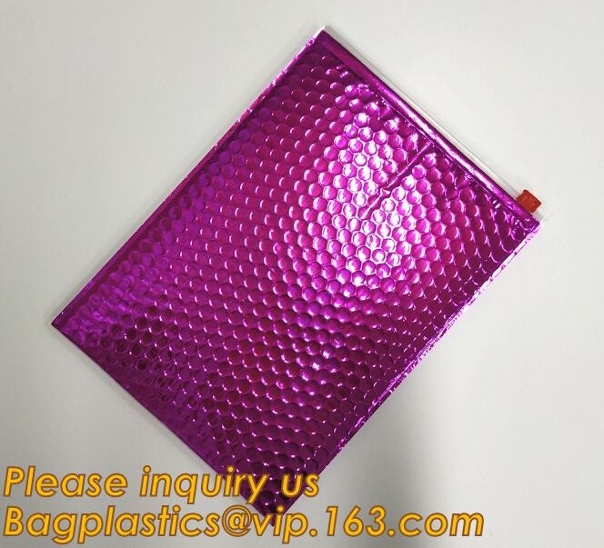 Custom Zip lockkk zipper bubble bag/bubble slider bag,Shielding Bag Aluminum Foil Bag Metallized Foil Bag Nylon Vacuum Bag