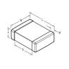 Buy cheap Ultra - Stable Kemet Tantalum Capacitor , Tantalum Ceramic Capacitor C0402C101J5GACAUTO from wholesalers