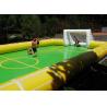 Buy cheap 0.55 mm PVC Tarpaulin Inflatable Soap Football Field /Soccer Field Sport Games from wholesalers