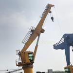 1.5t 36m Telescopic Boom Crane Electric Hydraulic Offshore safe and efficient
