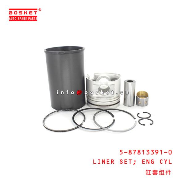 Buy cheap 5-87813391-0 Engine Cylinder Liner Set 5878133910 for ISUZU NQR66 4HF1 from wholesalers