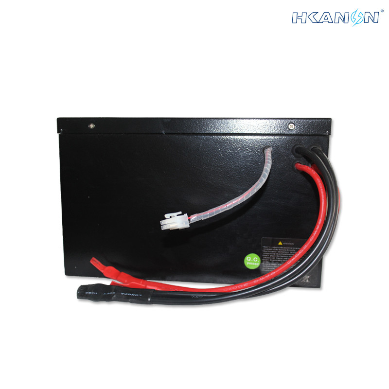 E - Bike Lithium Ion 72v Battery Pack 30ah Deep Cycle With Metal Iron Box