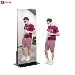 Digital LCD Stand Smart Touch Mirror Advertising Screens 49 55 65inch
