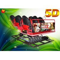 Buy cheap Blue Red Yellow Virtual Reality 5D Movie Theater / 5D Cinema System product