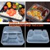 Buy cheap Restaurant Take Away Bento Boxes, Division Food Prep Disposable, Portion Compartment, Lunch box Containers from wholesalers