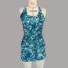 Buy cheap Hot Sale Racer Back Jungle Flower Digital Printing Women Wholesale Bathing Suits Tankini Swimsuit Two Piece Beach Wear from wholesalers