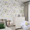 Buy cheap Green Botanical Peel And Stick Wallpaper Geometric Adhesive Floral Wallpaper from wholesalers