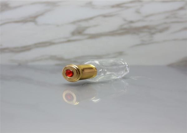 Buy cheap Round 3ml 6ml Empty Glass Roller Bottles / Glass Roll On Bottle Cosmetic Packaging from wholesalers