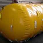 Heavy Duty Inflatable Air Bags Welding Pvc Coated Fabric Flotation