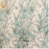 Buy cheap 20% Polyester Blue 3D Flower Lace Fabric For Evening Gown from wholesalers