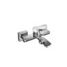 Buy cheap Brass Wall Mounted Shower Mixer Taps Faucet Polished With Adjustable Temperature T8031 from wholesalers