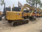 Used Cat Excavator 307E Tier 2 Emission Standards Low Fuel Consumption