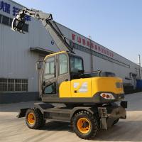 Buy cheap Wheeled Digger Large Excavation Machine ZHONGMEI Earth-moving Machinery product