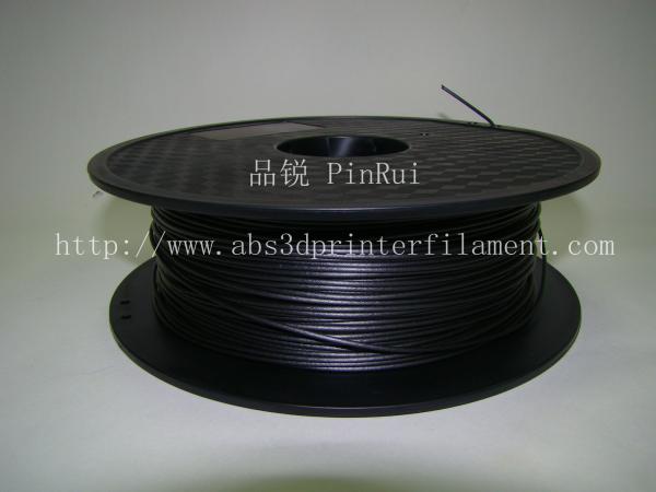 High Strength Carbon Fibre 3D Printer Filament 1.75 Mm Scrub Black 220°C Melt