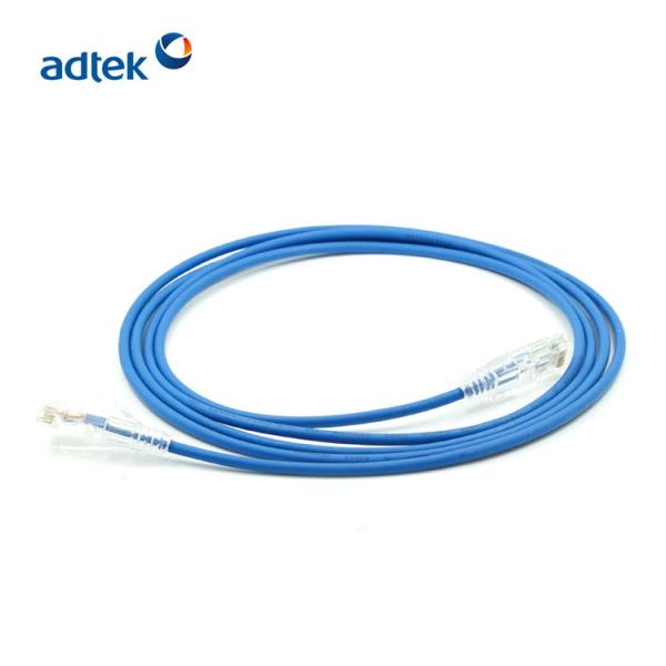 Buy cheap ADTEK Copper Stranded Patch Cord , PVC / LSZH Cat5 UTP Patch Cable from wholesalers