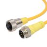 Buy cheap 12mm Metric 300V 13A Molded Straight Cable 7/8" Male 5 Pin from wholesalers