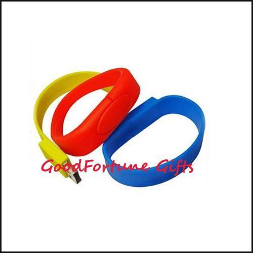 Buy cheap Silicon Wristband bracelet U-disk promotion gift printe logo from wholesalers