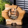 Buy cheap Wooden Cartoon Piggy Bank ISO9001 For Home Decoration from wholesalers
