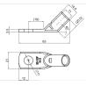 Buy cheap Bending Type Brass Cable Lug Terminal Tubular Copper Tube Terminals from wholesalers