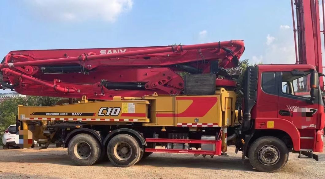 Sell 20 Years Sy 43m Concrete Pump Truck Concrete Boom Pump Truck, Price Concessions